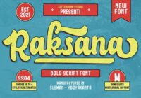 Raksana Font - Featured Image