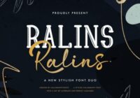 Ralins Duo Font - Featured Image