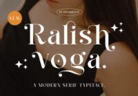 Ralish Voga Font - Featured Image