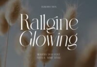 Rallgine Glowing Font - Featured Image