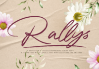 Rallys Font - Featured Image