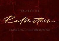 Ralmstein Font - Featured Image