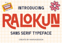 Ralokun Font - Featured Image
