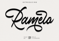 Ramelo Font - Featured Image