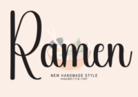 Ramen Font - Featured Image