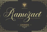Ramozact Font - Featured Image