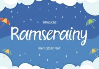 Ramserainy Font - Featured Image