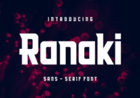 Ranaki Font - Featured Image