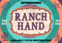 Ranch Hand Font - Featured Image