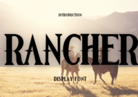 Rancher Font - Featured Image