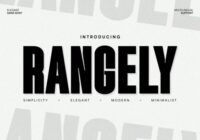 Rangely Font - Featured Image