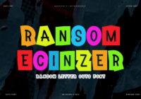 Ransom Ecinzer Font - Featured Image