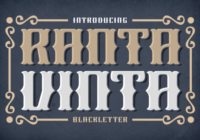 Ranta Vinta Font - Featured Image