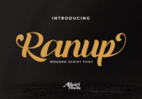 Ranup Font - Featured Image