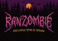 Ranzombie Font - Featured Image