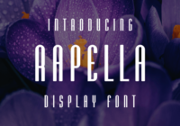 Rapella Font - Featured Image
