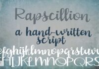 Rapscillion Font - Featured Image