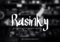 Rasinky Font - Featured Image