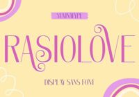 Rasiolove Font - Featured Image