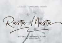 Rasta Masta Font - Featured Image