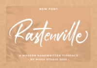 Rastenville Font - Featured Image