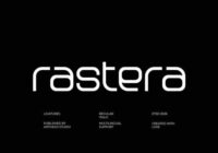Rastera Font - Featured Image