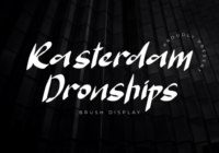 Rasterdam Dronships Font - Featured Image