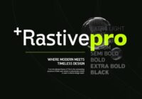 Rastive Font - Featured Image