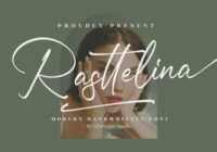 Rasttelina Font - Featured Image