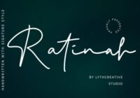 Ratinah Font - Featured Image