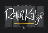 Rattih Kittys Font - Featured Image