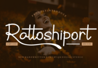Rattoshiport Font - Featured Image
