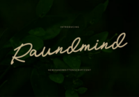 Raundmind Font - Featured Image