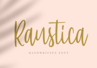 Raustica Font - Featured Image