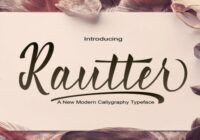 Rautter Font - Featured Image