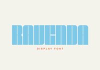 Ravenda Font - Featured Image