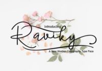 Raviky Font - Featured Image