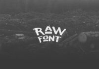 Raw Font - Featured Image