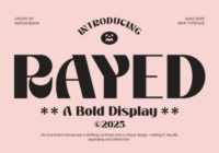 Rayed Font - Featured Image