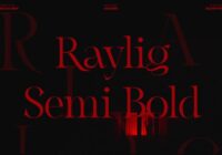 Raylig Semi Bold Font - Featured Image