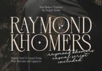 Raymond Khomers Font - Featured Image