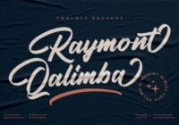 Raymont Qalimba Font - Featured Image