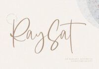 Raysat Font - Featured Image