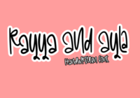 Rayya and Ayla Font - Featured Image