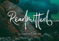 Readmitted Font - Featured Image