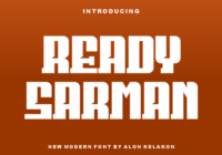 Ready Sarman Font - Featured Image