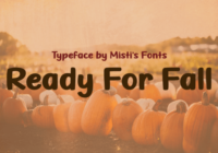 Ready for Fall Font - Featured Image