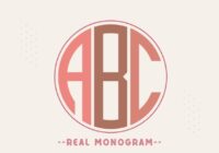 Real Monogram Font - Featured Image