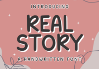 Real Story Font - Featured Image