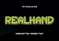Realhand Font - Featured Image
